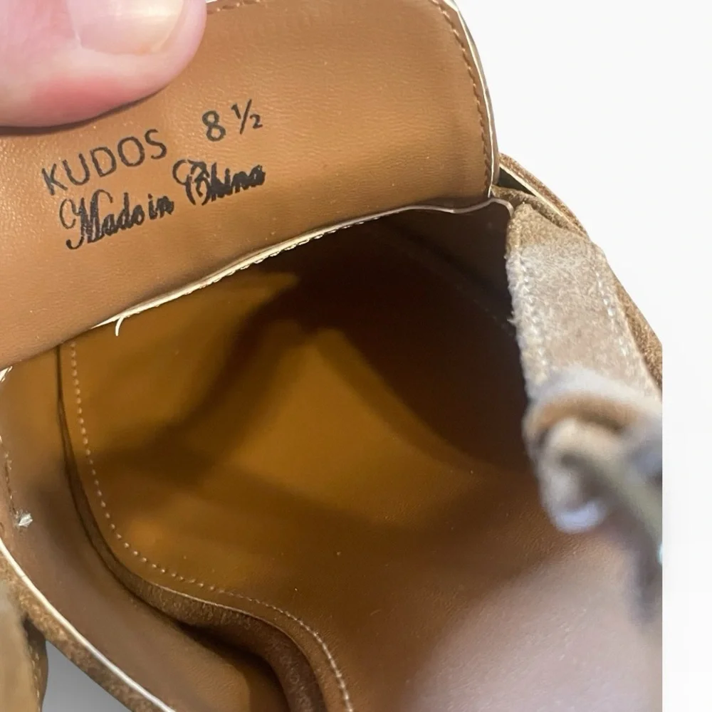 Donald Pliner Kudos Heels, Croc Embossed,‎ Size 8.5, NIB